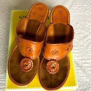 🌸JACK ROGERS MARBELLA ROPE WEDGE SANDAL 👡 9.5